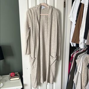 Cozy Cream Open-Front Sweater